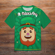 Cargar imagen en el visor de la galería, Camiseta Manga Corta Suave Casual de Verano para hombre NT Personalizada con Impresión Completa de múltiples imágenes con Foto Logo Patrón Texto