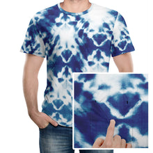 Cargar imagen en el visor de la galería, Camiseta de manga corta con bolsillo cuello redondo para hombre NTREV2 Personalizada con Impresión Completa de una imagen con Foto Logo Patrón Texto