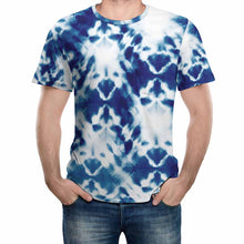 Cargar imagen en el visor de la galería, Camiseta de manga corta con bolsillo cuello redondo para hombre NTREV2 Personalizada con Impresión Completa de una imagen con Foto Logo Patrón Texto