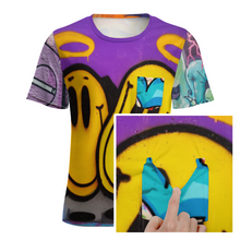 Cargar imagen en el visor de la galería, Camiseta de manga corta con bolsillo cuello redondo para hombre NTREV2 Personalizada con Impresión Completa de múltiples imágenes con Foto Logo Patrón Texto