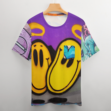 Cargar imagen en el visor de la galería, Camiseta de manga corta con bolsillo cuello redondo para hombre NTREV2 Personalizada con Impresión Completa de múltiples imágenes con Foto Logo Patrón Texto