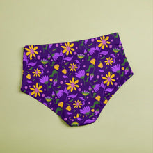 Cargar imagen en el visor de la galería, Braga de cintura alta de moda con estampado para mujer NZ052 personalizada con Impresión Completa de múltiples imágenes con Foto Logo Patrón Texto