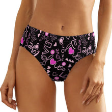 Cargar imagen en el visor de la galería, Bragas / Ropa Interior Sexy para Mujer NZ053 Personalizadas con Impresión Completa de Múltiples Imágenes con Foto Logo Patrón Texto
