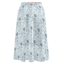 Cargar imagen en el visor de la galería, Falda de gasa de doble capa con estampado de verano para mujer NZ062 Personalizada con Impresión Completa de múltiples imágenes con Foto Logo Patrón Texto