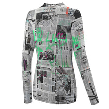 Cargar imagen en el visor de la galería, Camiseta Manga Larga de Protección Solar para Mujer NZ143 Personalizada con Impresión Completa de v con Foto Logo Patrón Texto