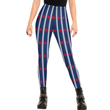 Cargar imagen en el visor de la galería, Leggings regulares pantalones deportivos de yoga casuales para mujer NZ205 Personalizados con Impresión Completa de múltiples imágenes con Foto Logo Patrón Texto