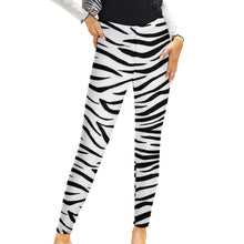 Cargar imagen en el visor de la galería, Leggings casuales regulares cintura alta pantalones deportivos de yoga para mujer NZ205 Personalizados con Impresión Completa de una imagen con Foto Logo Patrón Texto