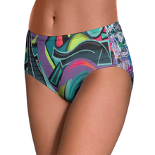 Cargar imagen en el visor de la galería, Braga / Ropa Interior Clásica Regular de Cintura Media para Mujer NZ208 Personalizada con Impresión Completa de múltiples imágenes con Foto Logo Patrón Texto