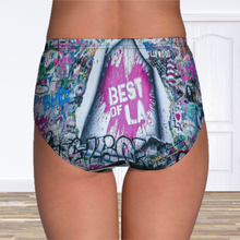 Cargar imagen en el visor de la galería, Braga / Ropa Interior Clásica Regular de Cintura Media para Mujer NZ208 Personalizada con Impresión Completa de múltiples imágenes con Foto Logo Patrón Texto