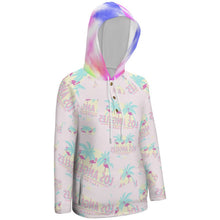 Cargar imagen en el visor de la galería, Sudadera Deportiva con Estampado Botones Capucha para mujer QH Personalizada con impresión completa de múltiples imágenes con Foto Logo Patrón Texto