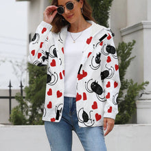 Cargar imagen en el visor de la galería, Chaqueta Corta de Manga Larga Forro Polar con Velcro de Moda Impermeable A681 Personalizada con Impresión Completa de una imagen con Foto Logo Patrón Texto