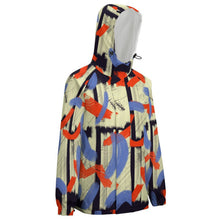 Cargar imagen en el visor de la galería, Chaqueta Corta de Manga Larga Forro Polar con Velcro de Moda Impermeable A681 Personalizada con Impresión Completa de múltiples imágenes con Foto Logo Patrón Texto