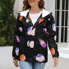 Cargar imagen en el visor de la galería, Chaqueta Manga Larga Ligera de Moda Deportiva con Estampado protegido de Viento Lluvia para Mujer A541 Personalizada con Impresión Completa de múltiples imágenes con Foto Logo Patrón Texto
