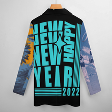 Cargar imagen en el visor de la galería, Traje / Blazer Top casual de moda para mujer NZ2205246 Personalizada con Impresión Completa de múltiples imágenes con Foto Logo Patrón Texto