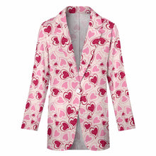 Cargar imagen en el visor de la galería, Traje / Blazer Top casual de moda para mujer NZ2205246 Personalizada con Impresión Completa de una imagen con Foto Logo Patrón Texto