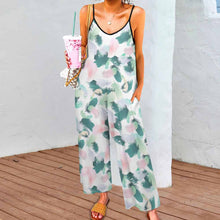 Cargar imagen en el visor de la galería, Mono holgado con tirantes Jumpsuit Sexy para mujer LTY007 Personalizado con Impresión Completa de una imagen con Foto Logo Patrón Texto