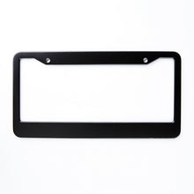 Cargar imagen en el visor de la galería, Marco de Matrícula Bicolor de Aluminio con Impresión UV de Diseño Personalizado con Tus Fotos o Textos