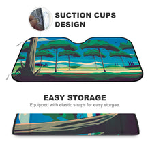 Cargar imagen en el visor de la galería, Parasol para Parabrisas de Coche de Paño de Oxford con Diseño Personalizado de Tus Textos o Imágenes