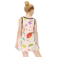 Cargar imagen en el visor de la galería, ET018 Vestido sin Mangas para Niños con Diseño Personalizado de Tus Textos o Fotos Online