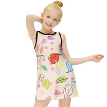 Cargar imagen en el visor de la galería, ET018 Vestido sin Mangas para Niños con Diseño Personalizado de Tus Textos o Fotos Online