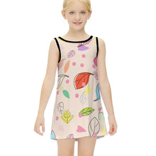 Cargar imagen en el visor de la galería, ET018 Vestido sin Mangas para Niños con Diseño Personalizado de Tus Textos o Fotos Online