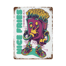 Cargar imagen en el visor de la galería, Pintura Colgante de Metal Vertical (con Óxido) con Impresión UV de GY0903088 Diseño Personalizado con Tus Fotos o Nombres