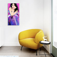 Cargar imagen en el visor de la galería, Pintura sin Marco de Lienzo con Diseño Personalizado de Tu Texto o Foto