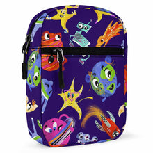 Cargar imagen en el visor de la galería, Bolso de Bandolera de tela oxford Pequeño Bolsa de Mensajero Bolso de Hombro Q026 Personalizado de una imagen con Foto Logo Patrón Texto