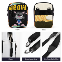 Cargar imagen en el visor de la galería, Bolso de Bandolera de tela oxford Pequeño Bolsa de Mensajero Bolso de Hombro Q026 Personalizado de múltiples imágenes con Foto Logo Patrón Texto