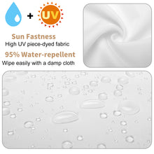 Cargar imagen en el visor de la galería, Funda para sofá de patio, resistente, 100% impermeable, funda de sofá para exteriores, grande, Paño Oxford impermeable HW1702004 Personalizada con Foto, Texto o Logo