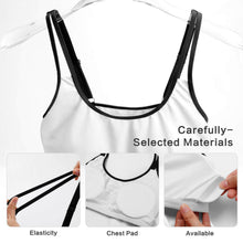 Cargar imagen en el visor de la galería, Tankini / Traje de Baño Sexy de Dos Piezas para Mujeres QZ6072 Personalizado con Impresión Completa de múltiples imágenes con Foto Logo Patrón Texto