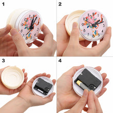 Cargar imagen en el visor de la galería, Reloj con Ventosa de Plástica ABS con Diseño Personalizado de Tu Foto o Texto
