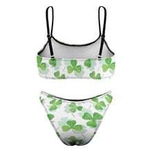 Cargar imagen en el visor de la galería, Bandeau Bikini Sexy con Tirantes de Mujer S100D55 Personalizado con Impresión Completa de una imagen con Foto Logo Patrón Texto