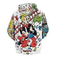 Cargar imagen en el visor de la galería, Sudadera con Capucha Unisex de Poliéster FS0816024 Personalizado Personalizada con Foto, Texto o Logo