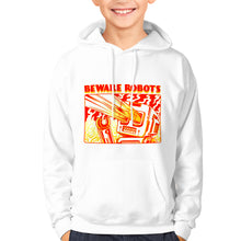 Cargar imagen en el visor de la galería, Sudadera 100% Algodón con Capucha y Bolsillo para Niño Niña Adolescente FS0816025 Personalizada con Impresión Delantera con Foto Logo Patrón Texto