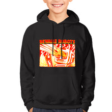 Cargar imagen en el visor de la galería, Sudadera 100% Algodón con Capucha y Bolsillo para Niño Niña Adolescente FS0816025 Personalizada con Impresión Delantera con Foto Logo Patrón Texto