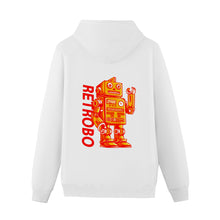 Cargar imagen en el visor de la galería, Sudadera de Algodón con Capucha y Bolsillo para Niños Niñas Adolescentes FS0816026 Personalizada con Impresión Trasera con Foto Logo Patrón Texto