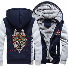 Cargar imagen en el visor de la galería, Chaqueta con Capucha y Cremallera para hombres de Poliéster FS0816007 Personalizada con Foto Logo Patrón Texto