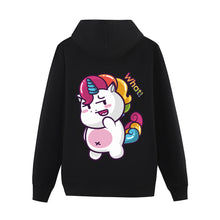 Cargar imagen en el visor de la galería, Sudadera Algodón con Capucha con Bolsillo Canguro para hombres FS0816015 Personalizada con Impresión Trasera con Foto Logo Patrón Texto