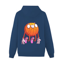 Cargar imagen en el visor de la galería, Sudadera holgada de Algodón con capucha para hombre FS0816023 Personalizada con Impresión Delantera y Trasera con Foto Logo Patrón Texto