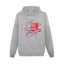 Cargar imagen en el visor de la galería, Sudadera holgada de Algodón con capucha para hombre FS0816023 Personalizada con Impresión Delantera y Trasera con Foto Logo Patrón Texto