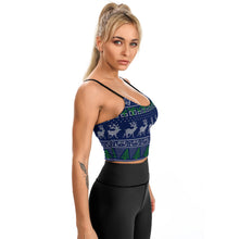 Cargar imagen en el visor de la galería, Crop Top Camiseta sin manga de Verano para Mujer YJ007 Personalizado con impresión completa con Foto Logo Patrón Texto