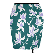 Cargar imagen en el visor de la galería, Falda corta cubierta de playa verano con cordones y nudos para mujer TX50 Personalizado con Impresión Completa con Foto Logo Patrón Texto