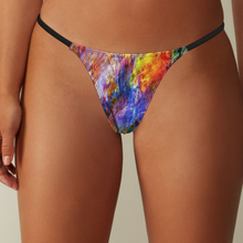 Cargar imagen en el visor de la galería, Braga / Tanga Sexy Suave Cómodo con Estampado para Mujer D42 Personalizado con impresión completa de múltiples imágenes con Foto Texto Patrón