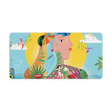 Cargar imagen en el visor de la galería, Tapete de Mesa con Borde de Bloqueo de Caucho con Diseño Personalizado de Tu Nombre o Imagen