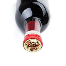 Cargar imagen en el visor de la galería, Tapón Cerámico de Vino con Impresión Digital de Diseño Personalizado Personalizada con Tus Imágenes o Nombres