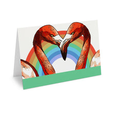 Cargar imagen en el visor de la galería, Tarjeta de felicitación tarjeta postal tarjeta foto en versión horizontal personalizada con logotipo de texto de patrón de fotos