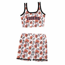 Cargar imagen en el visor de la galería, Conjunto de chaleco de yoga roscado Secado Rápido Estampado para mujer NZ063 Personalizado con Impresión Completa de una imagen con Foto Logo Patrón Texto