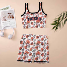 Cargar imagen en el visor de la galería, Conjunto de chaleco de yoga roscado Secado Rápido Estampado para mujer NZ063 Personalizado con Impresión Completa de una imagen con Foto Logo Patrón Texto