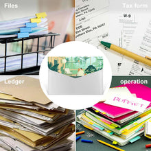Cargar imagen en el visor de la galería, Carpeta de archivos de expansión de alta capacidad organizador de documentos de acordeón, carpetas de órganos para organizar materiales de aprendizaje Varios datos de recogida BG1613014 Personalizado Personalizada con Foto, Texto o Logo